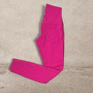 Lululemon Align High Rise Leggings Hot Pink Nulu Size 2